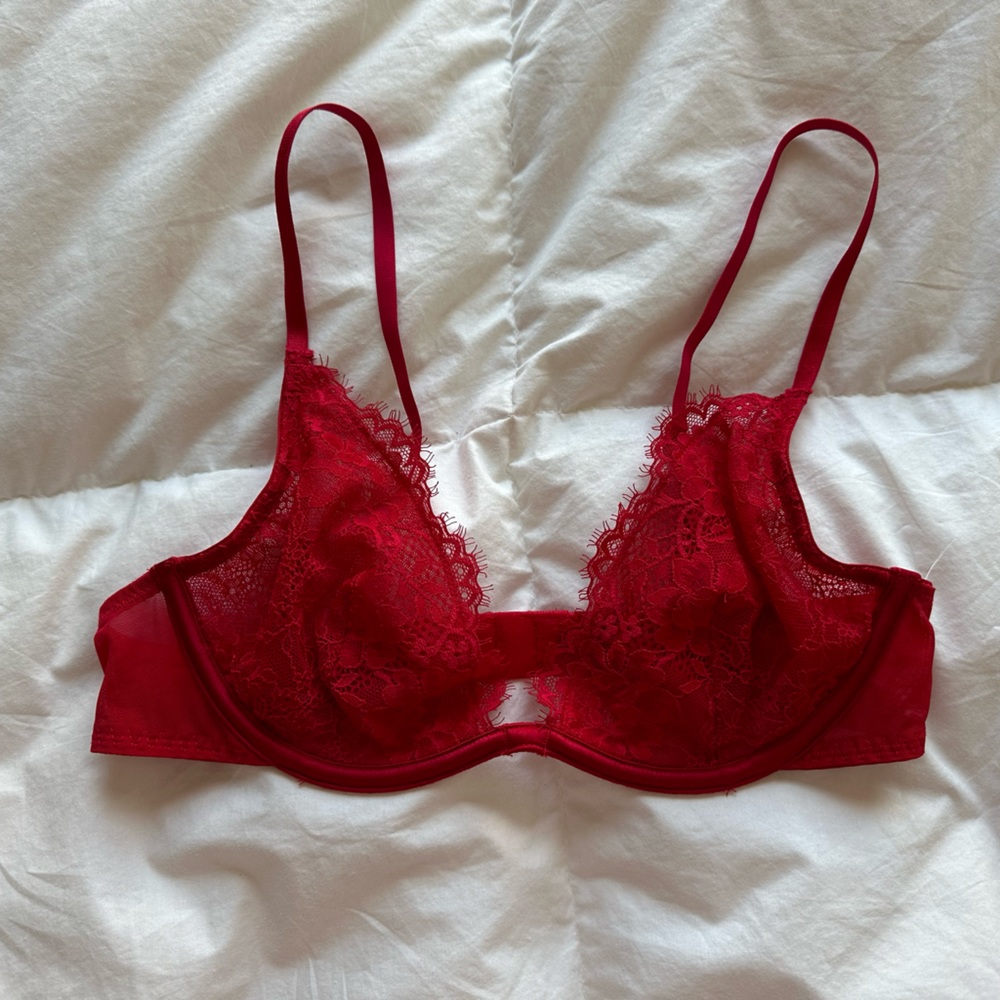 New H&M plunge lace bra (NWOT)